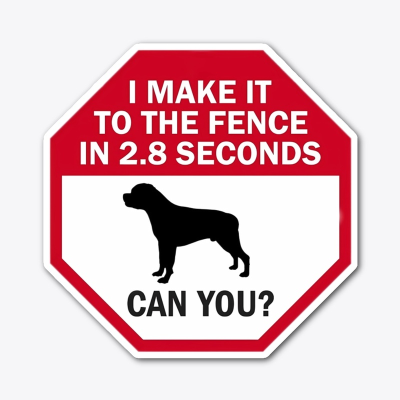 Rottweiler Warning Sign