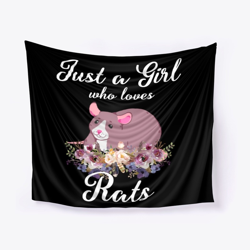 Girl Loves Rats Flower Style