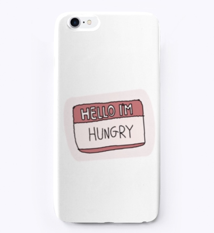 Hello Im Hungry Name Tag