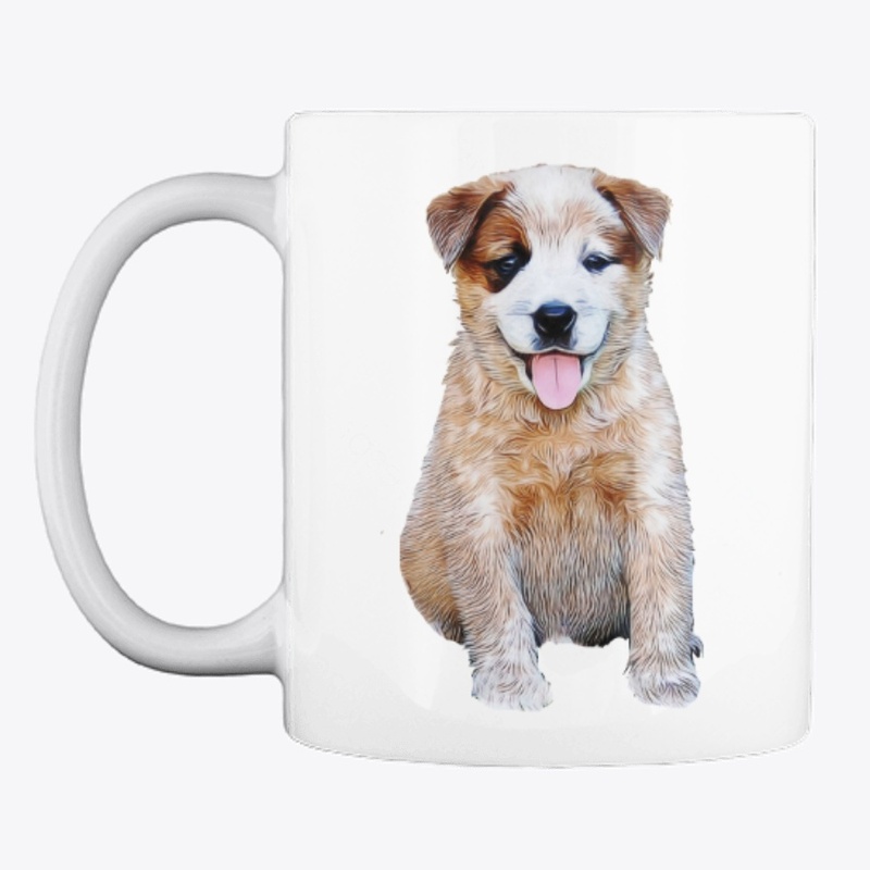 SHN 7 Paws over Red Heeler die cut