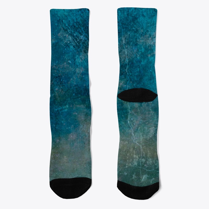 Tie- Dye Abstract Mineral Wash.