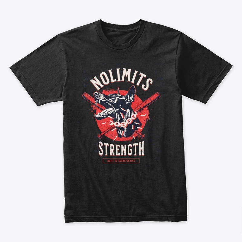 No Limits Strength Graphic Tee