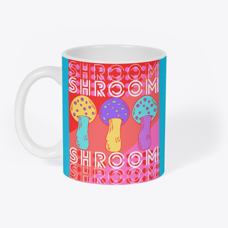 Camp Disco mushroom pastel design