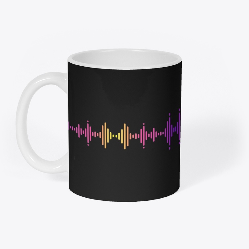 Colorful sound t-shirt