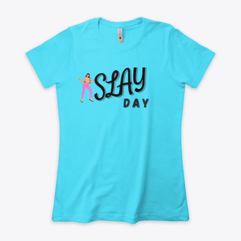 SLAY DAY SIGNATURE WOMENS T-SHIRT