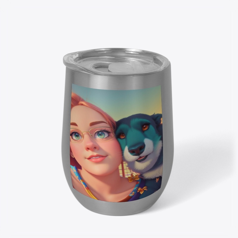 Crystal Coochise and Service Dog Lulu