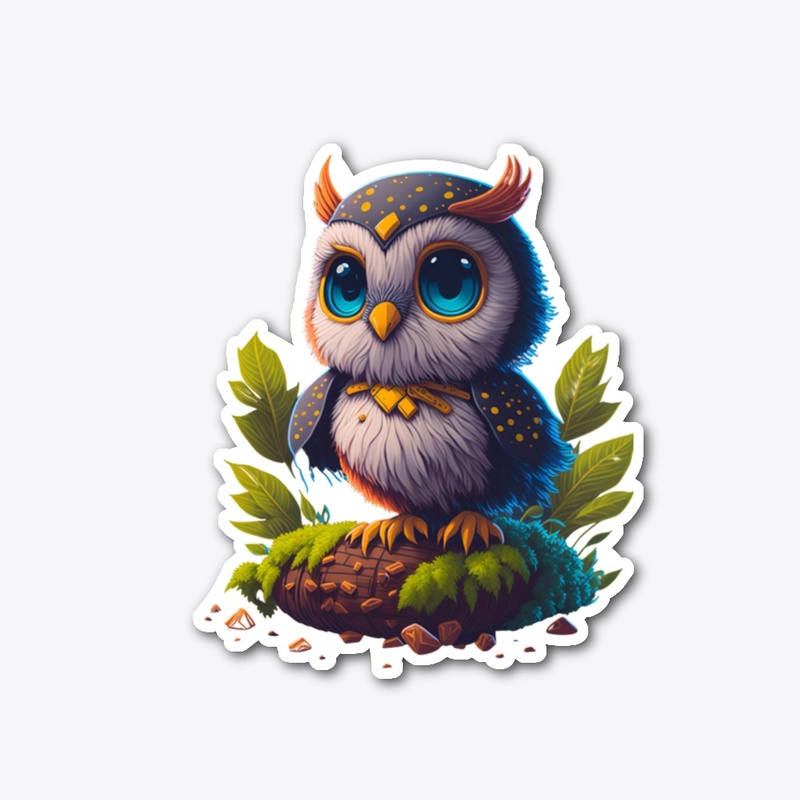 Cute 3D Owl