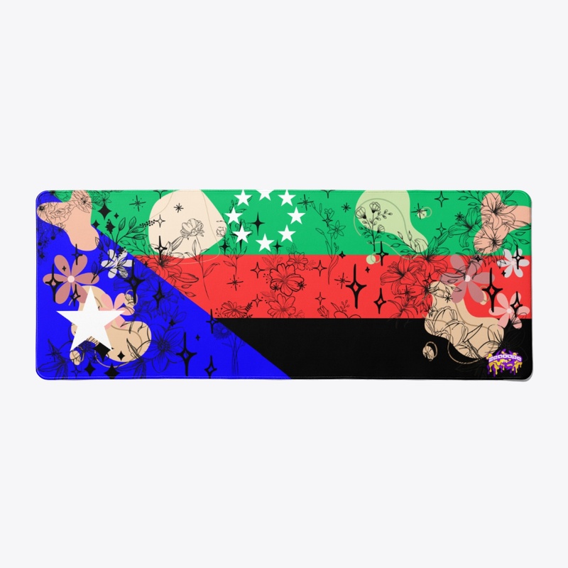 Somali Tri-Frag Iris Eternity mousepad