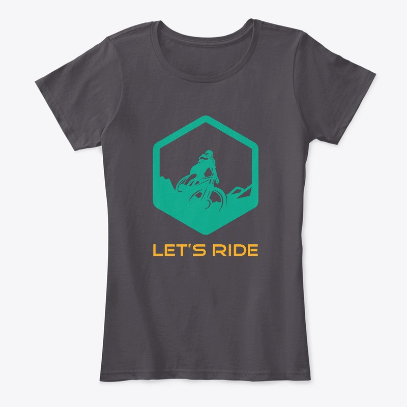 Let's ride bike biking t-shirt
