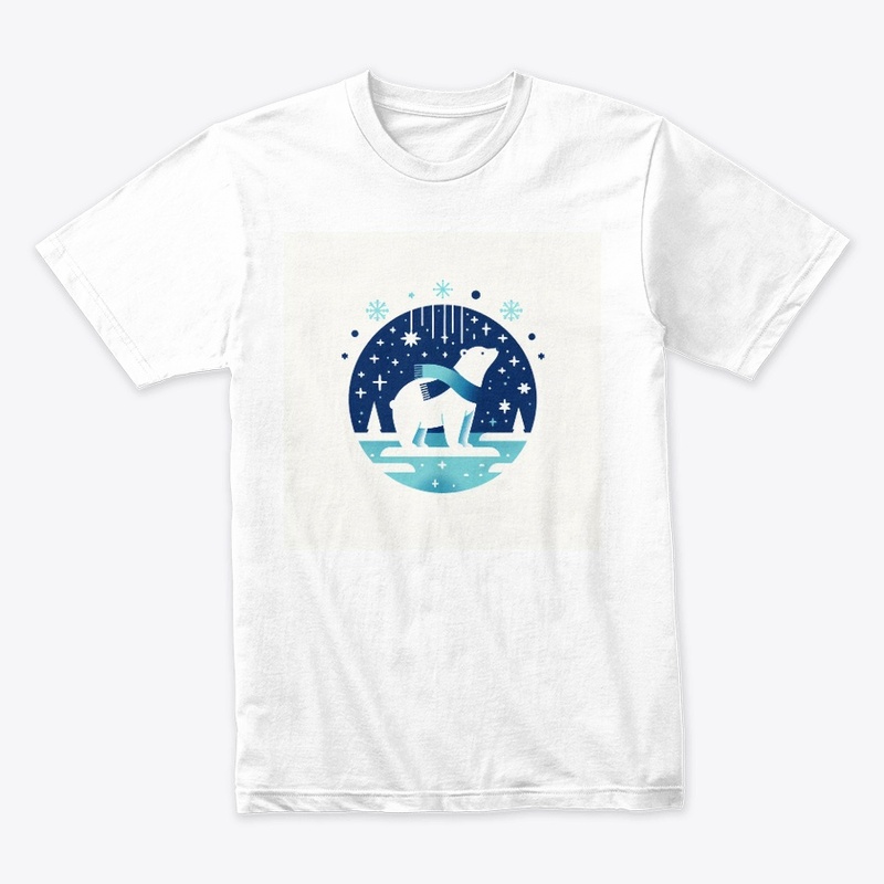 Polar Bear Winter Circle