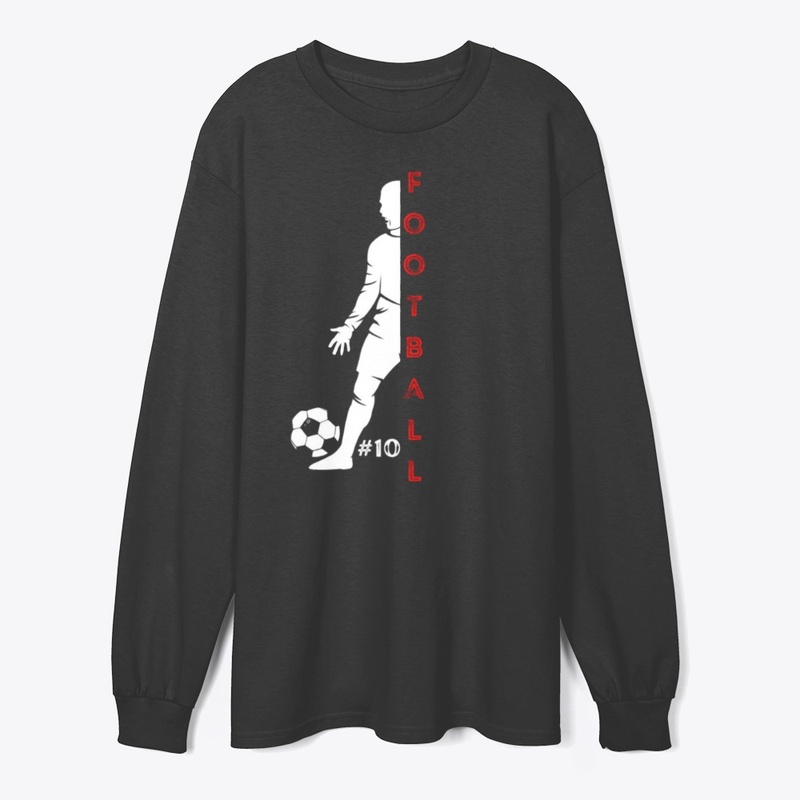 Creative Football Typography Soccer love