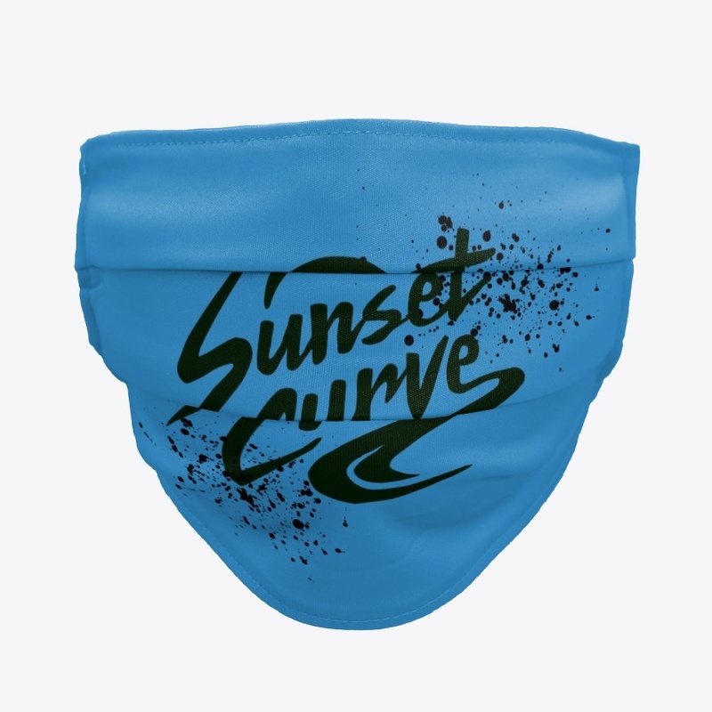 Sunset Curve Stickers, Mugs, Face Masks
