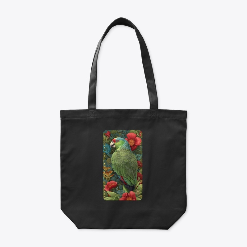 Red Browed Amazon Tote