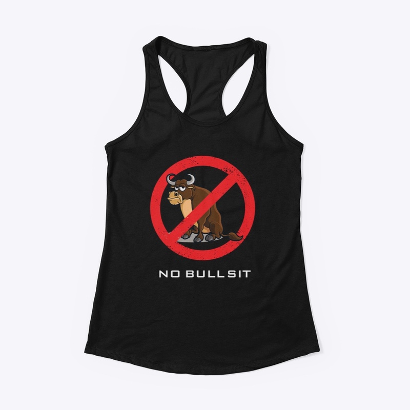 No Bull Sit (White Text)