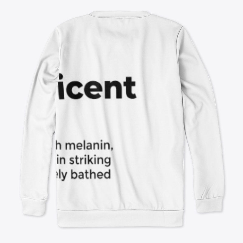 An adjective: Blacknificient