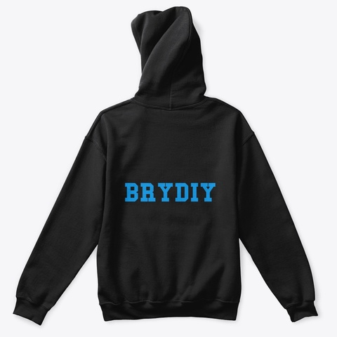 Bry Diy Merch Black áo T-Shirt Back