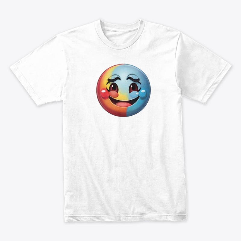 Emogi style t shirt design