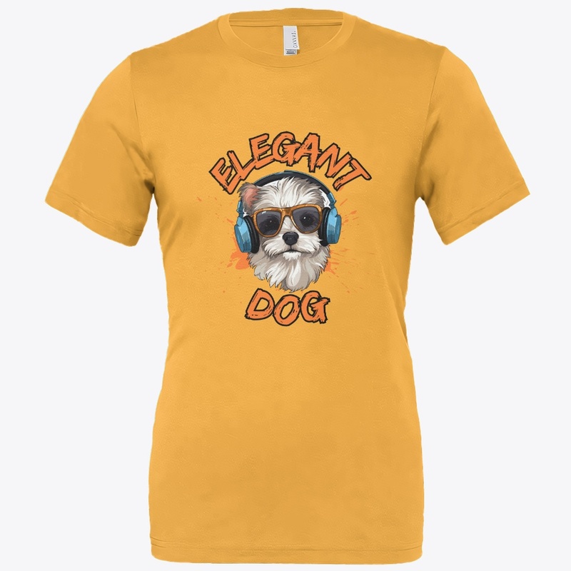 Stylish shirt with a cute dog design
