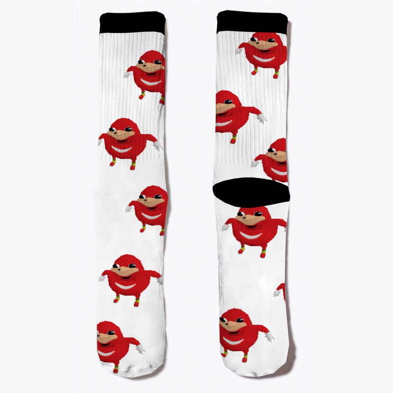 Ugandan Knuckles Socks 