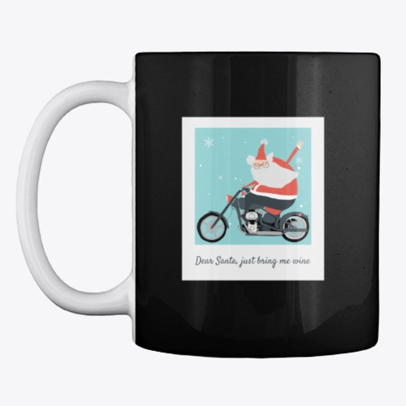 Santa just bring some wine ! 