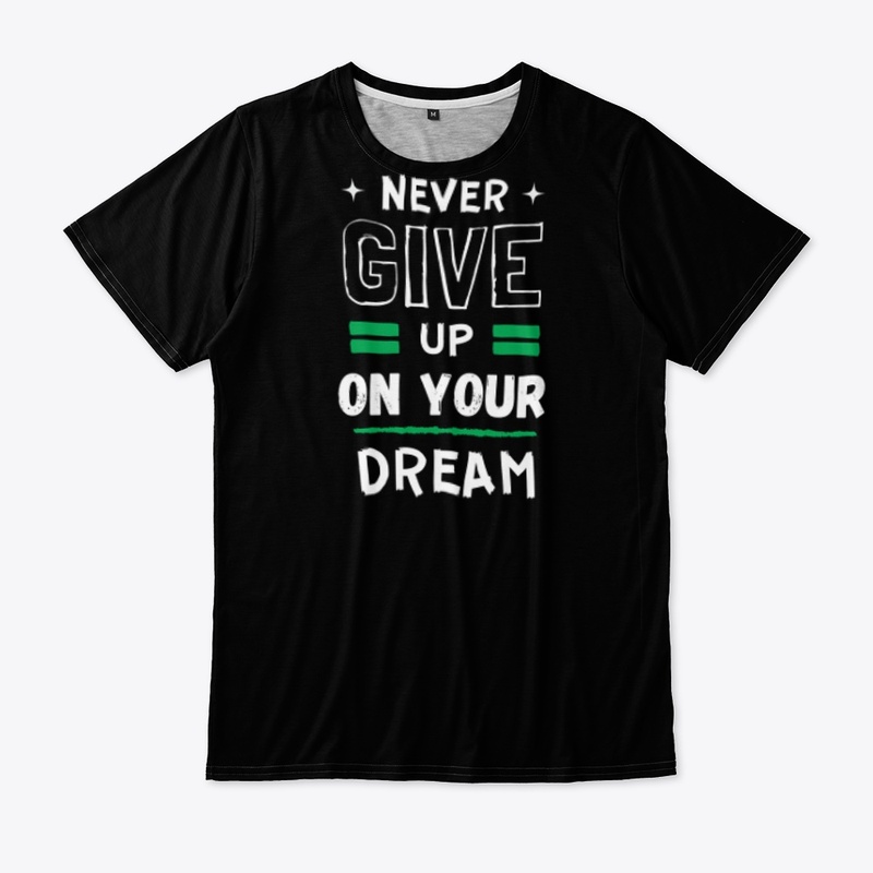 Never give up