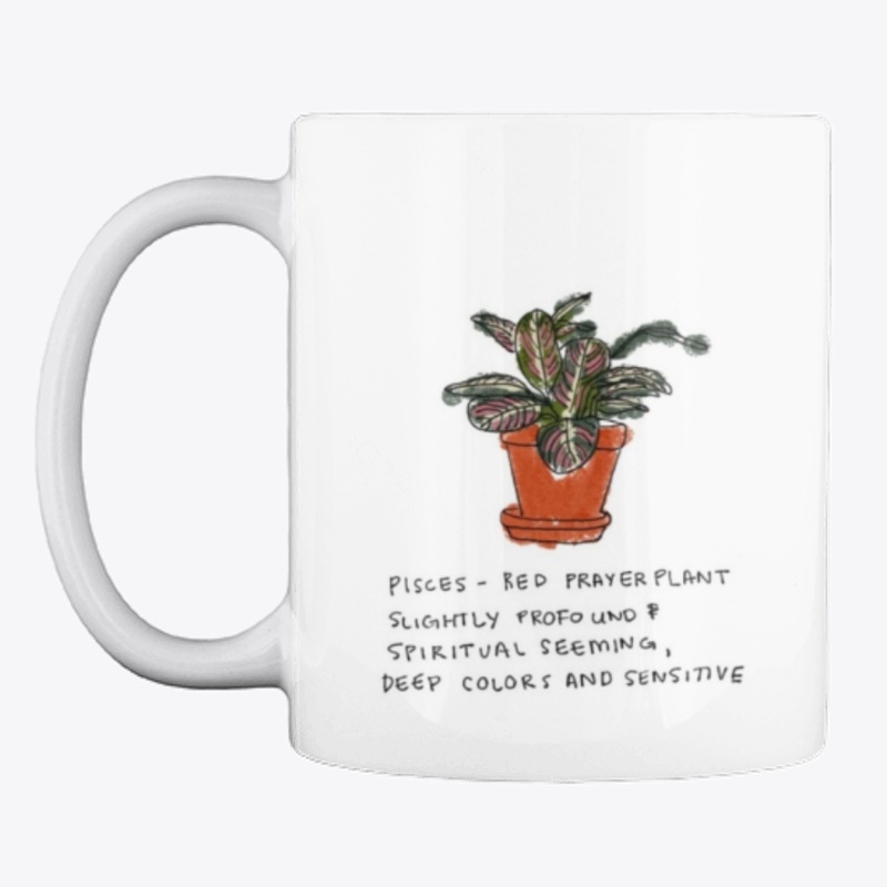 Pisces Plant Mug