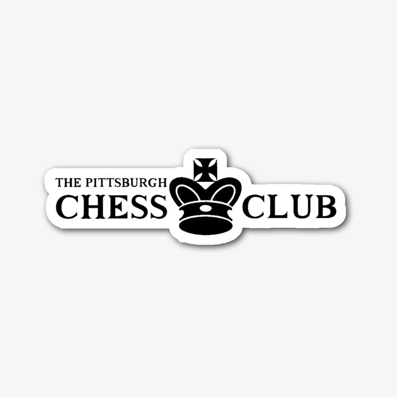 Pittsburgh Chess Club Logo Stickers