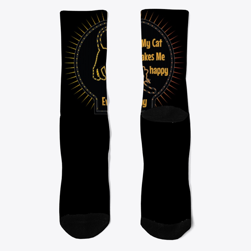 my cat makes me happy