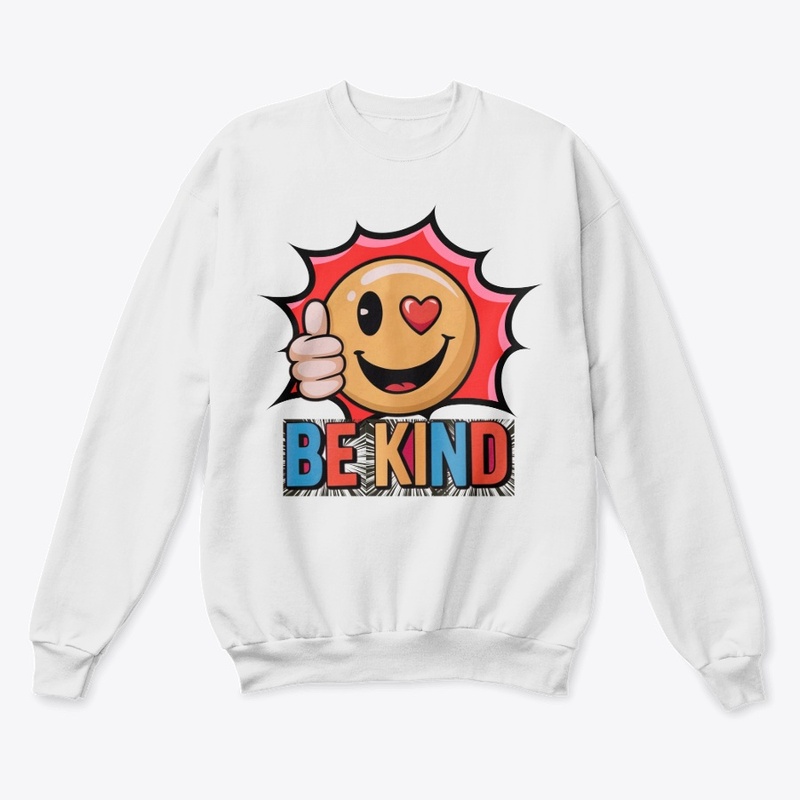 Be Kind Typographic inspirational tee