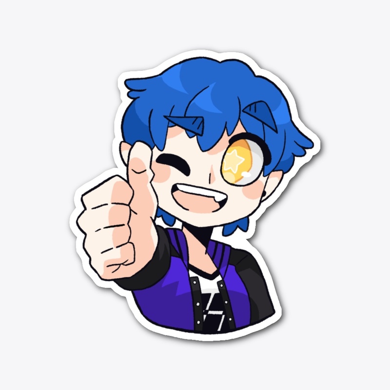 Thumbs Up Nekro Sticker :D