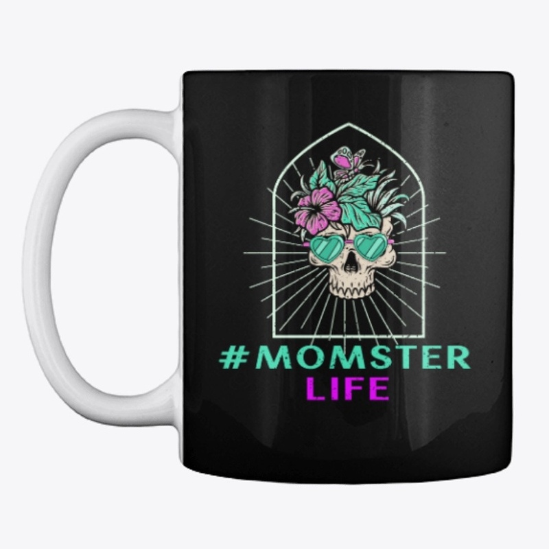Funny Halloween momster life