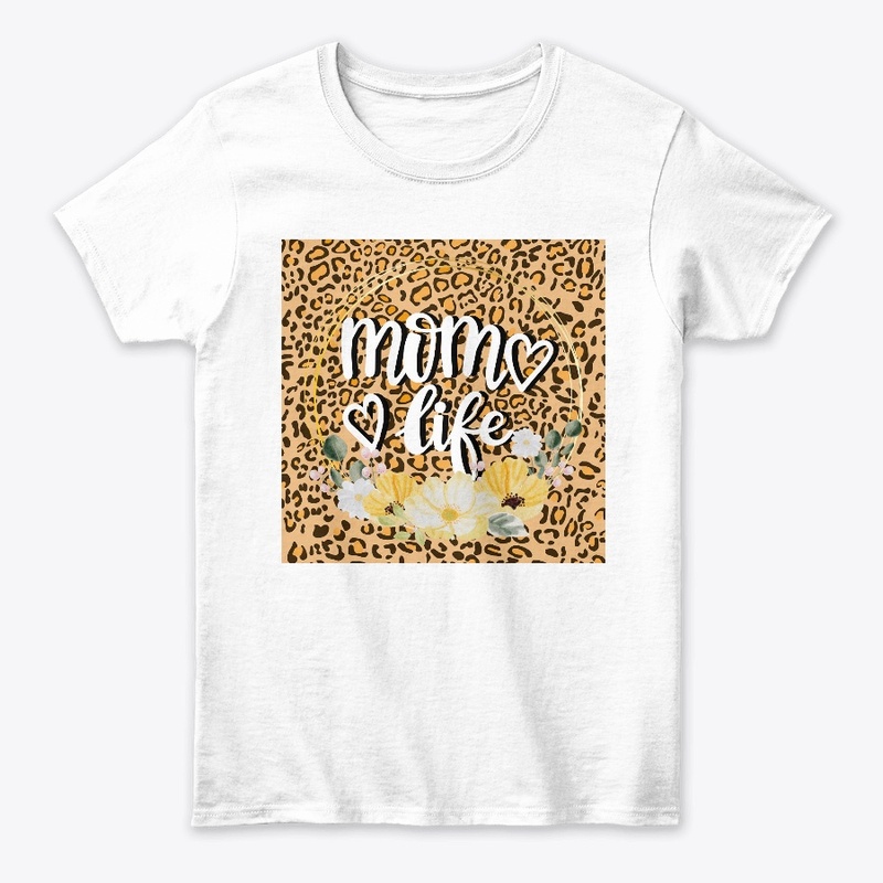 Mom Life Cheetah Print