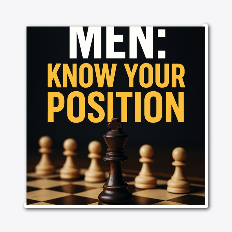 Men, know your position