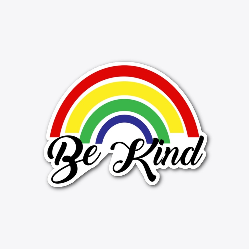 Be Kind - Choose Kind Rainbow Colors