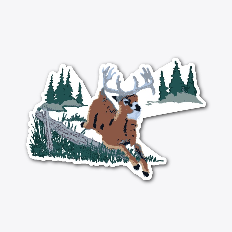 Buck, Deer, Doe
