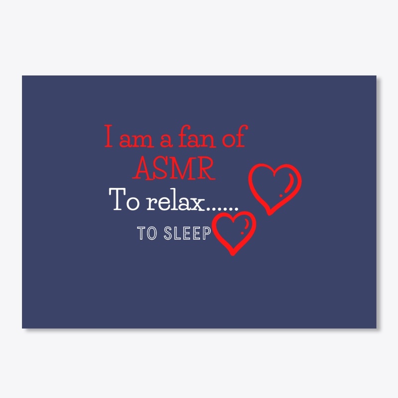 I am a fan of ASMR