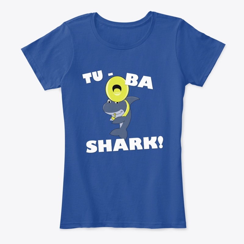 Tuba Shark-Funny Band Tee