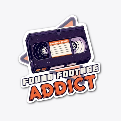 Found Footage Addict Standard áo T-Shirt Front