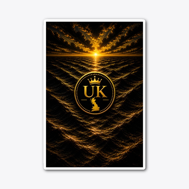 UK logo and waves