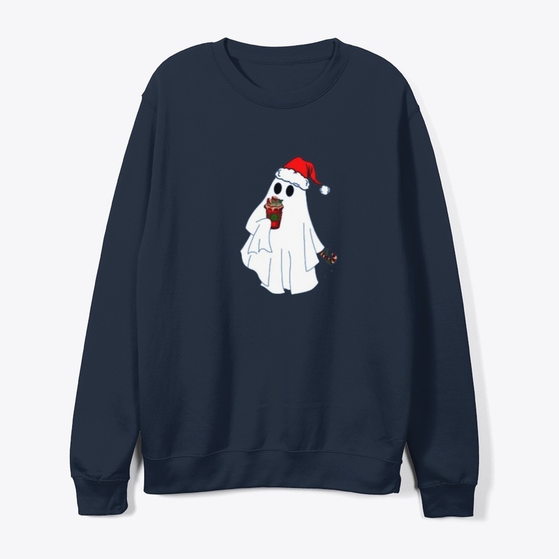 "Ghost Santa different products"