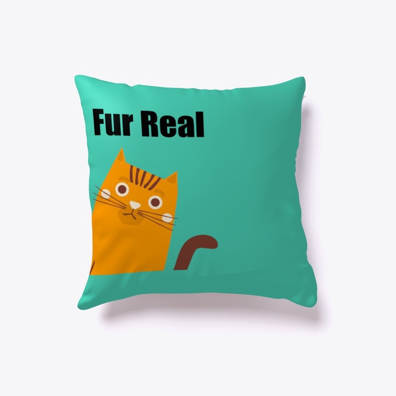Cat Print Fur Real