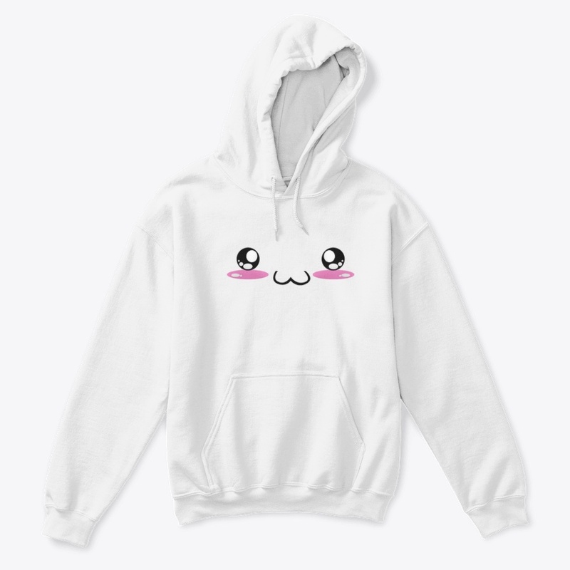 kawaii japaneses faces design: happy
