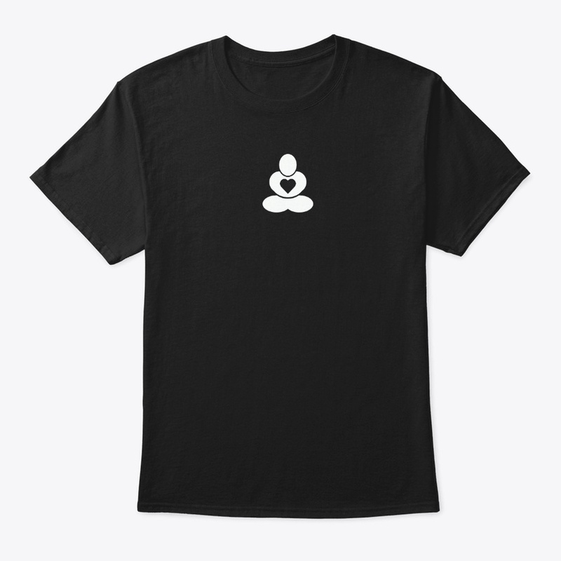 Yoga Person Heart (White)