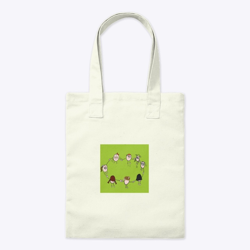 Let's make circle of eggs tote bags