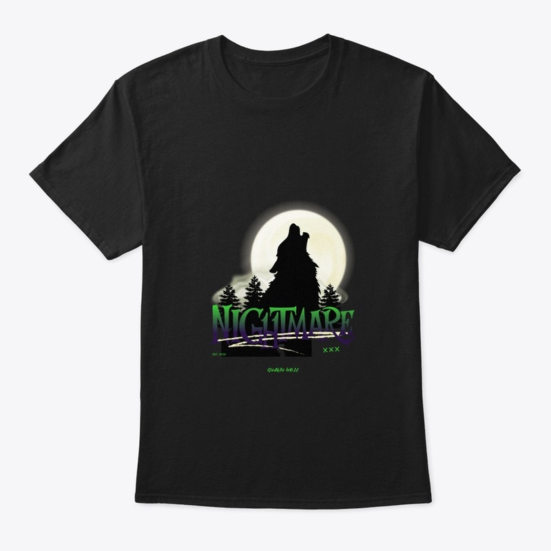 "THE NIGHTMARE" TEES BY QUANTUM WOLF 