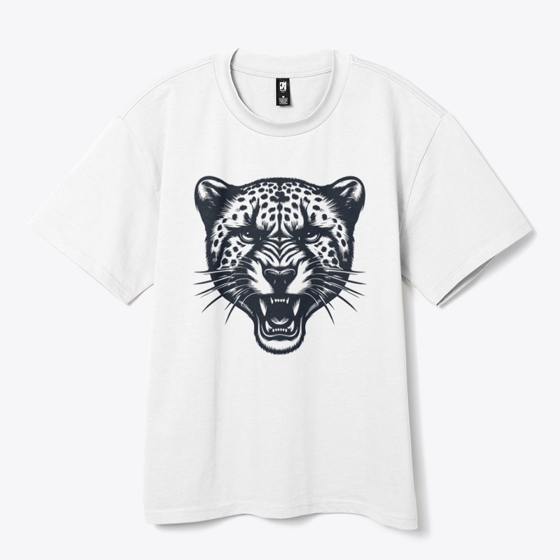 Majestic Angry Cheetah Design