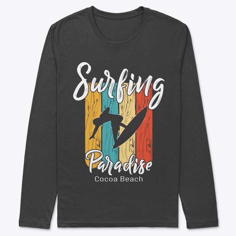 Surfing Paradise Cocoa Beach t shirt