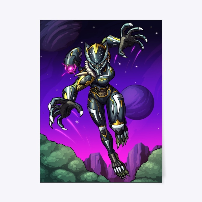 The Obsidian Panther POSTER