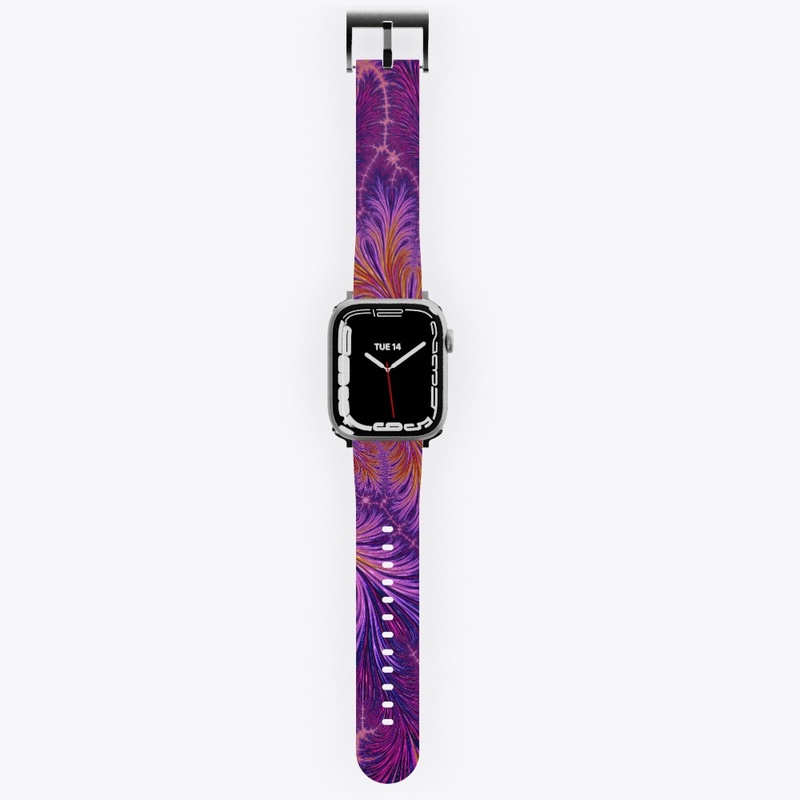Boho Funky Abstract Feather Fractal