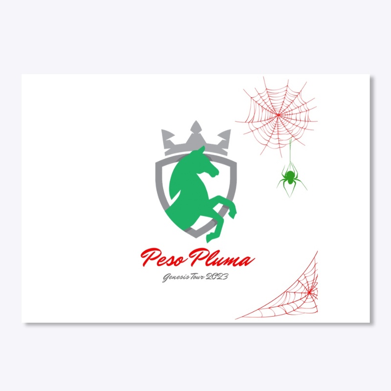 Peso Pluma Horse And Crown White Green 